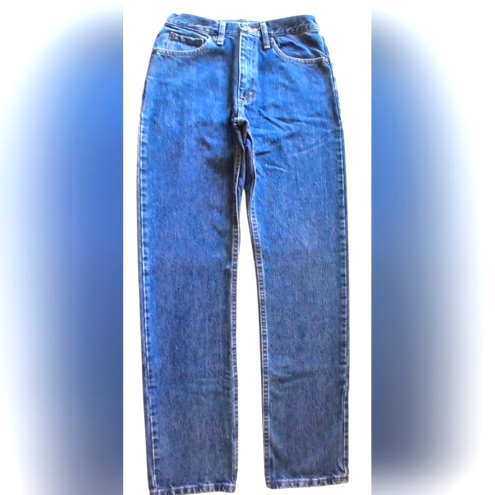 Wrangler Men's Classic Blue Denim Jeans-Size 29W 32L EUC